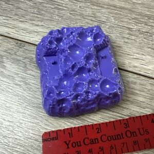 Vintage 1994 Marvel Toy Biz Purple Lunar Moon Crater Rolling Base Accessory